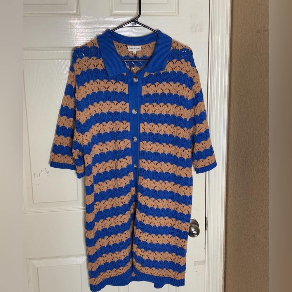 Aaron & Amber Misty Knit Dress Large - Picture 12 of 12